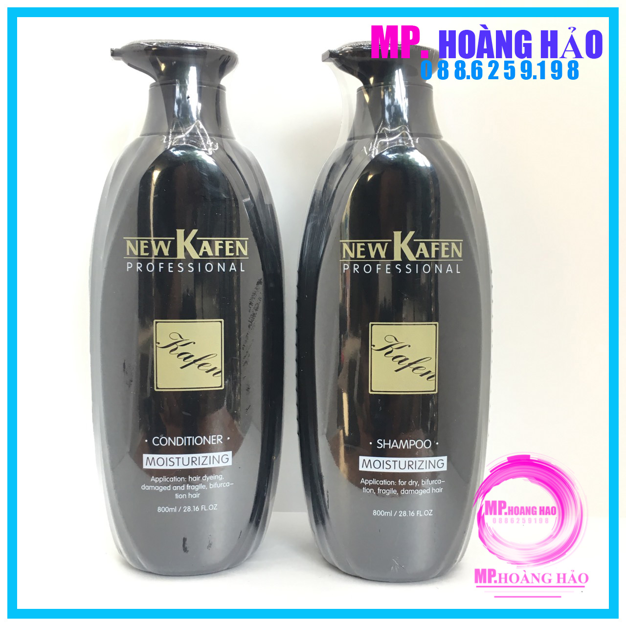 Căp dầu gội xả mẫu mơi new kafen 800ml