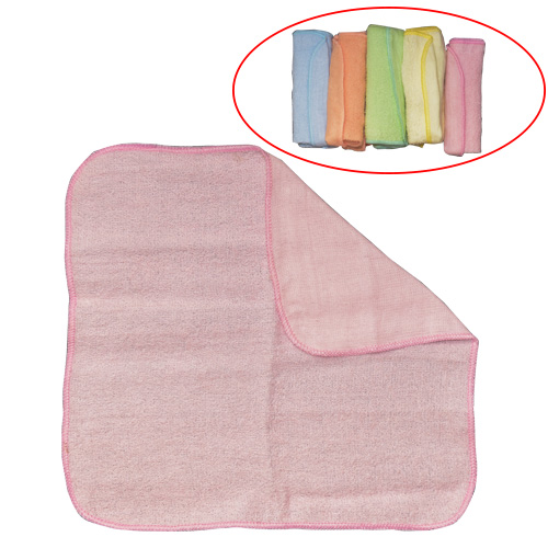 10 khăn sữa cotton 2 mặt cho bé, kích thước 20 x 20cm, mặt bông, mặt vải gạc, mềm mại thấm hút