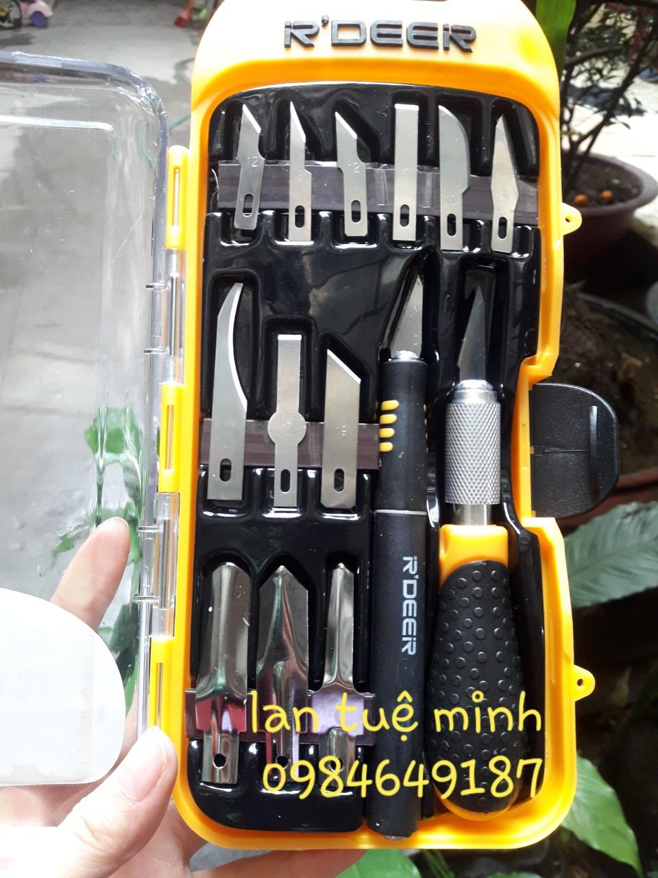 Bộ dao cắt tỉa hoa quả 14 lưỡi dao