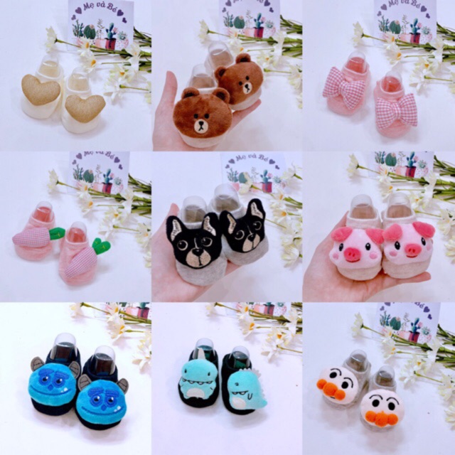 Tất mặt thú 3D ngộ nghĩnh cho bé