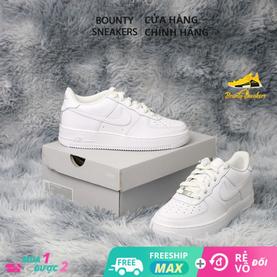 Giày nike air force 1 gs "triple white" dh2920-111 - hàng chính hãng - bounty sneakers