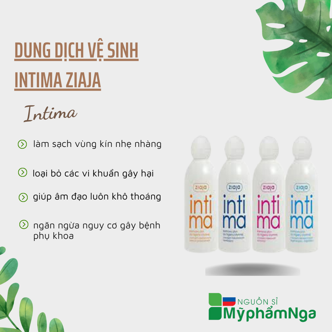 Dung dịch vệ sinh Intima Ziaja