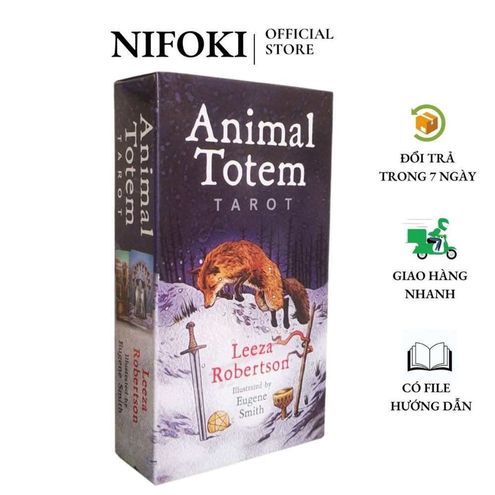 Bộ bài animal totem tarot h7