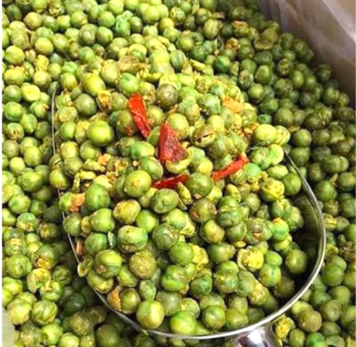 1kg đậu hà lan sấy tỏi ới