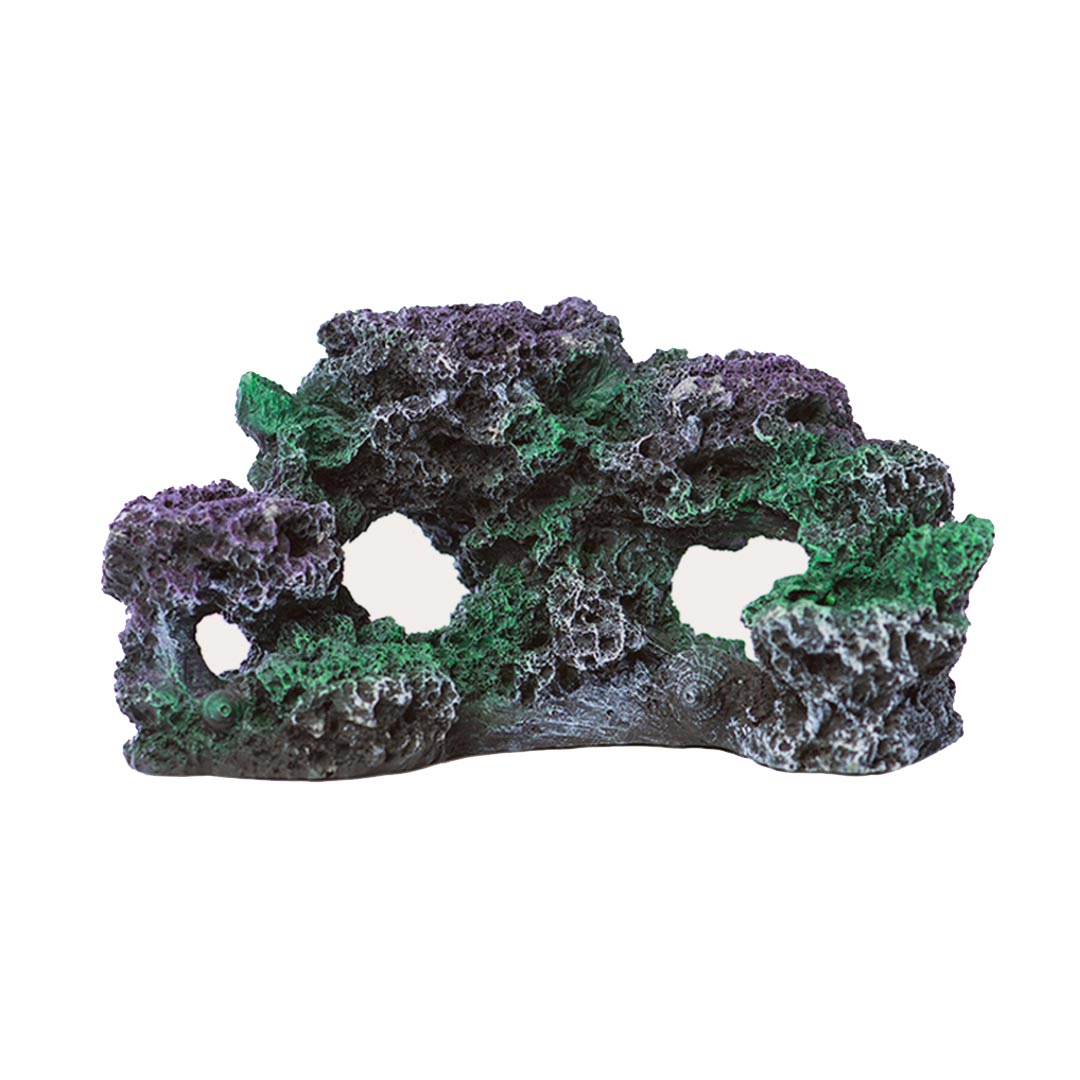 Đá trang trí bể cá thủy sinh HFJH, hòn non bộ hấp thụ dưỡng chất bẩn, kết hợp đèn 7 màu từ bể cá HFJH tạo không gian thiên nhiên, hàng chính hãng