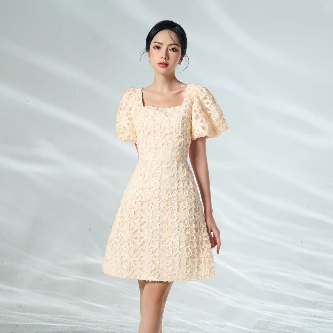 Olv - đầm fidelma lace dress