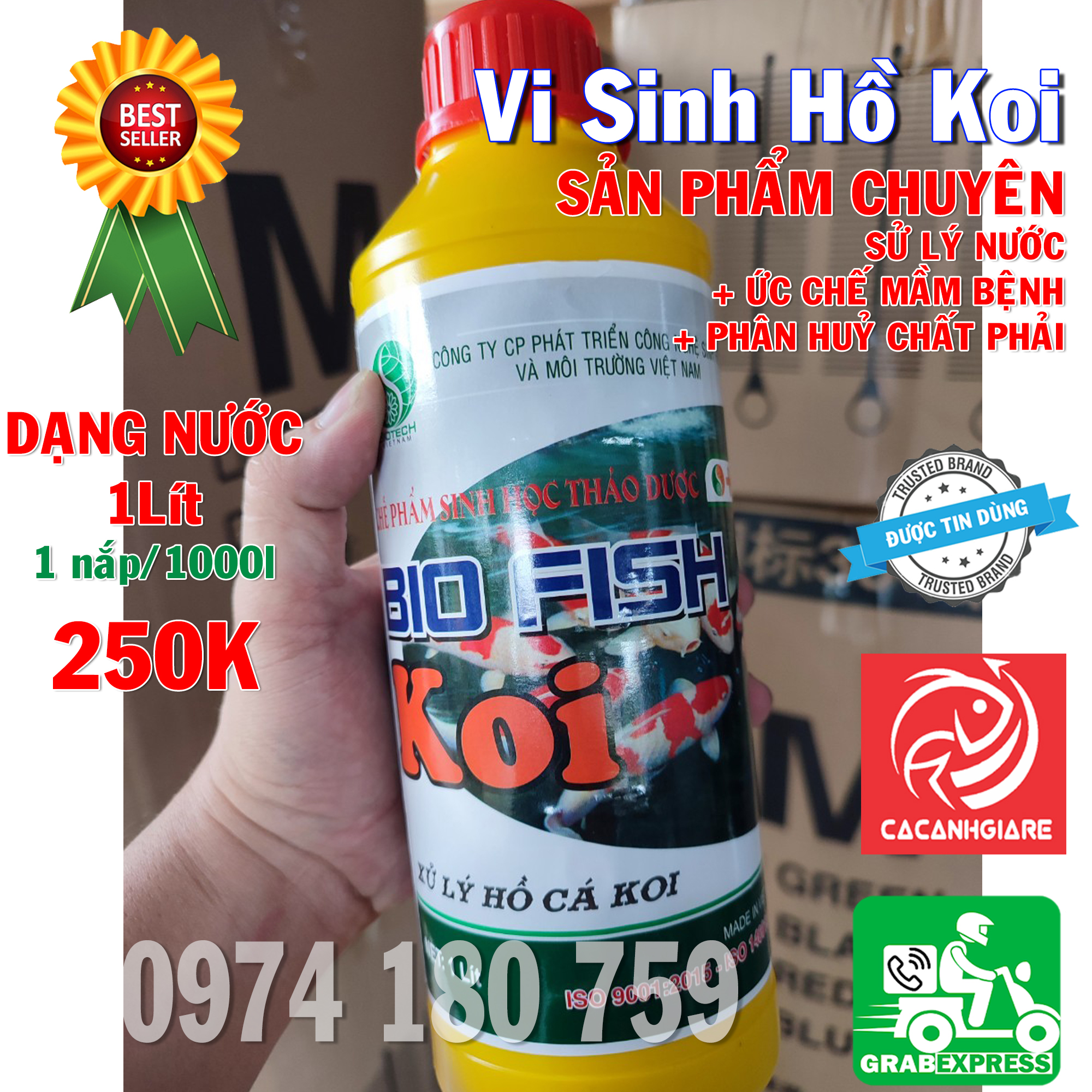 Vi sinh bio fish xử lý nước