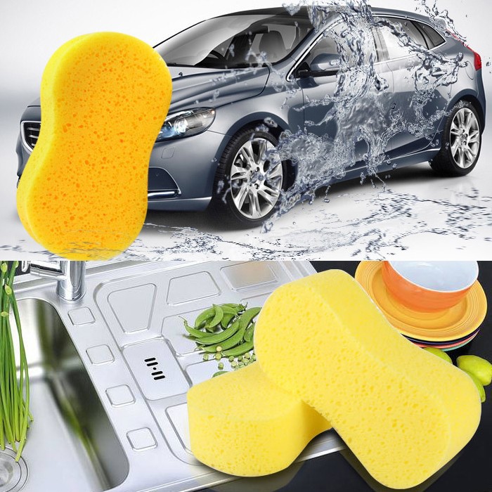 Bọt biển lau rửa xe ô tô, nhà cửa, siêu thấm, siêu sạch
