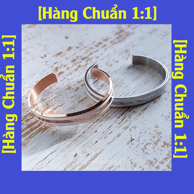 Vòng tay cuff dw ver 2 - không gỉ - bảo hành 5 năm