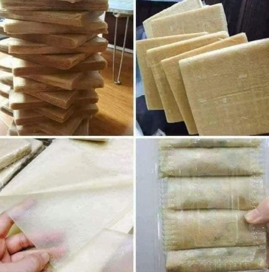[RAM tập 100lá] Chuẩn hàng BÁNH RAM HÀ TĨNH- BÁNH ĐA NEM nguyên liệu nấu ăn cho cả gia đình Đảm Bảo An Toàn Thực Phẩm
