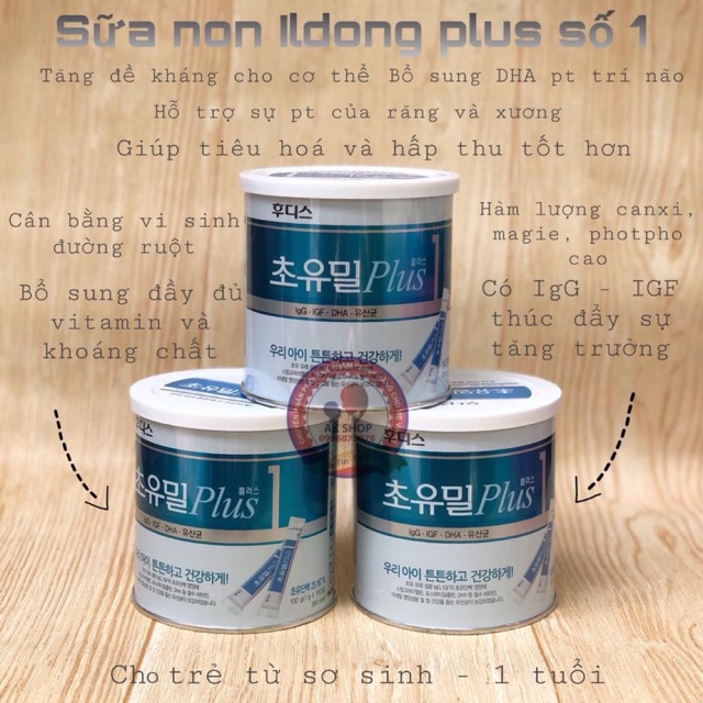 Sữa Non Ildong Số 1 (Ildong Plus 1) Hàng  Hàn Quốc