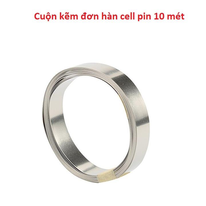 Cuộn thiếc hàn pin 0.15X8MM 10 mét