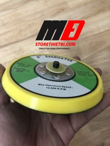Đế chà nhám dán 5” (Loại dán lông)