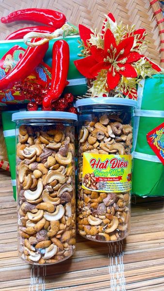 Hạt điều bể vụn rang muối không nát 450g 1kg