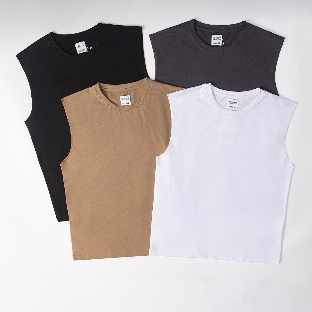 Áo ba lỗ nam dekace áo thun nam ba lỗ tanktop