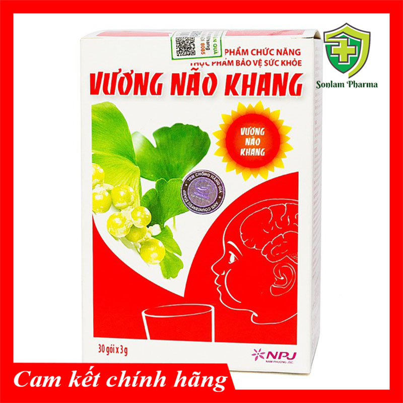(Mua 6 Tặng 1) Vương Não Khang - Giúp Bé Phát Triển Trí Não 1 Cách Hiệu Quả Hộp 30 Gói