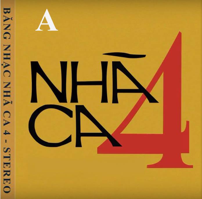 Nhạc 1975 - bộ 2 đĩa cd phono băng nhạc nhã ca số 4