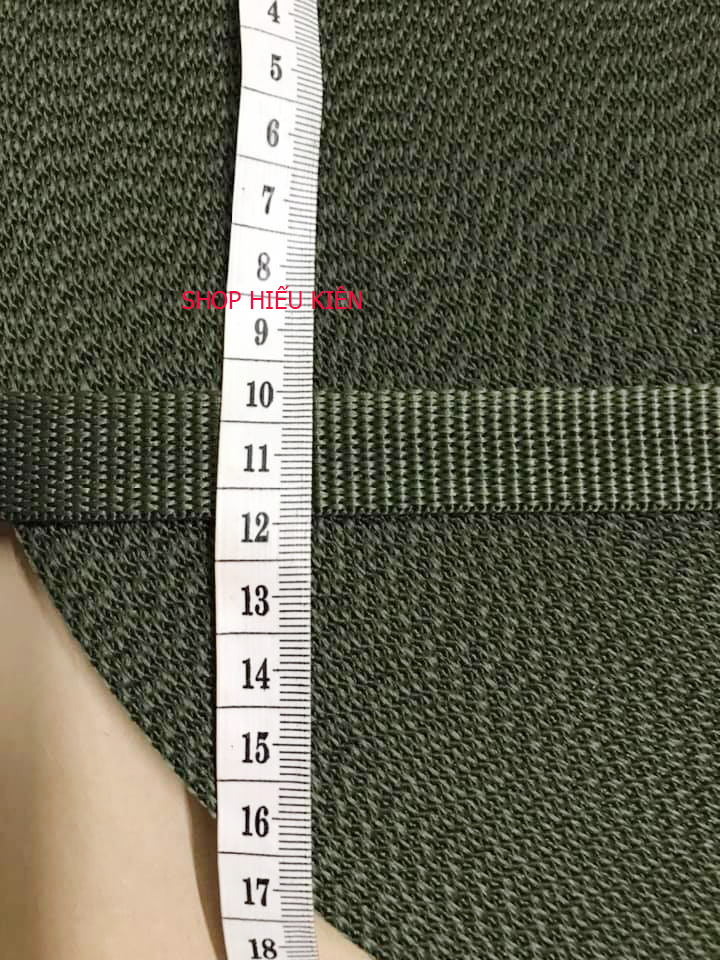 10 Mét Dây dù dẹp bản 2cm - dùng buộc hàng  giăng võng đan ghế...