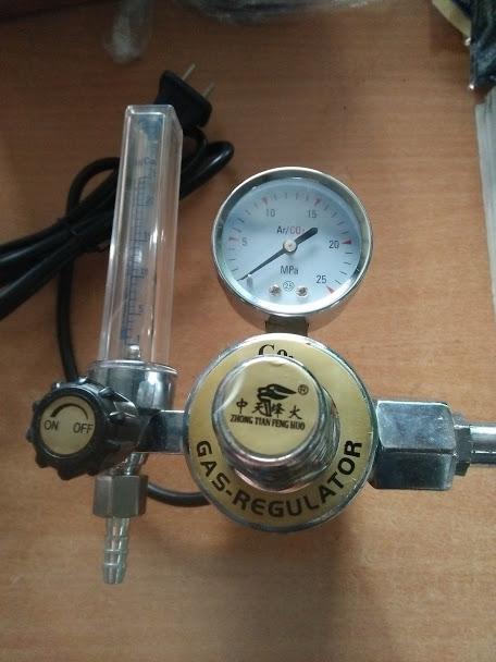 Đồng hồ đo lưu lượng khí co2 dùng điện 36v