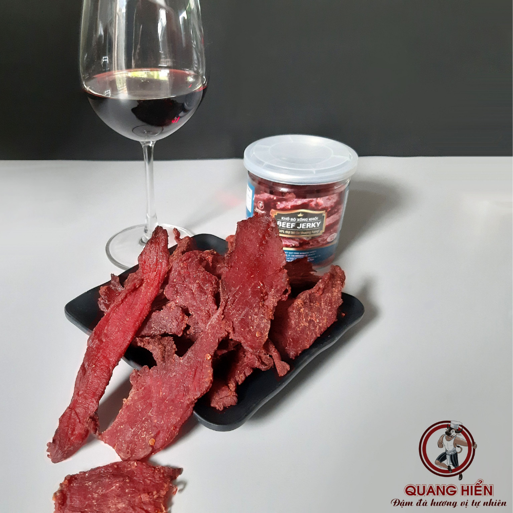 Beef Jerky khô bò xông khói 100g