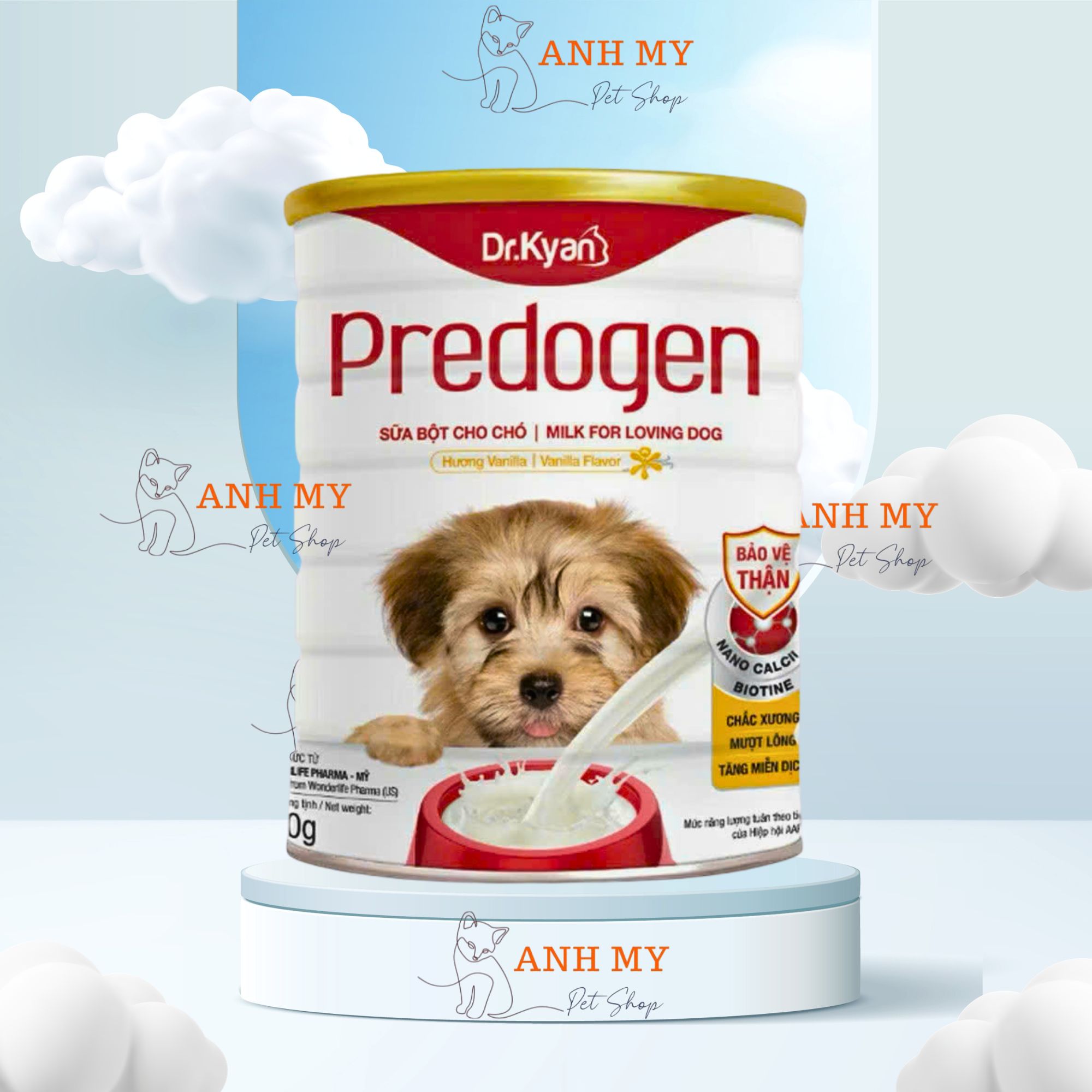 Sữa Cho Chó Dr.Kyan Predogen Gold Dinh Dưỡng Đầy Đủ, Tăng sức Đề Kháng