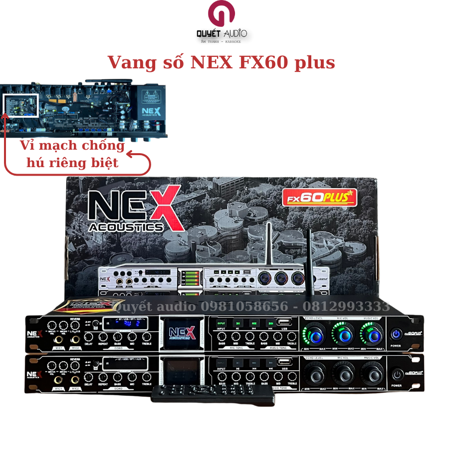 Vang cơ NEX FX60 plus Nguồn đủ 5 dây Nex FX 60 plus