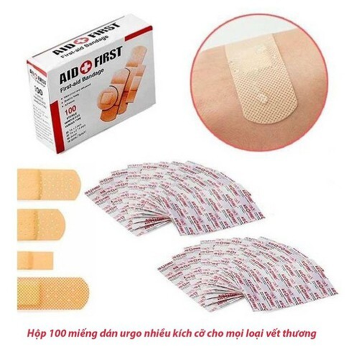[HCM][ LOẠI XỊN ] 1 HỘP 100 MIẾNG BĂNG KEO CÁ NHÂN 3M NỘI ĐỊA NHẬT BẢN - CHỐNG THẤM NƯỚC TỐT - ĐỘ DÍNH CỰC CAO - MAU CHÓNG LÀNH VẾT THƯƠNG