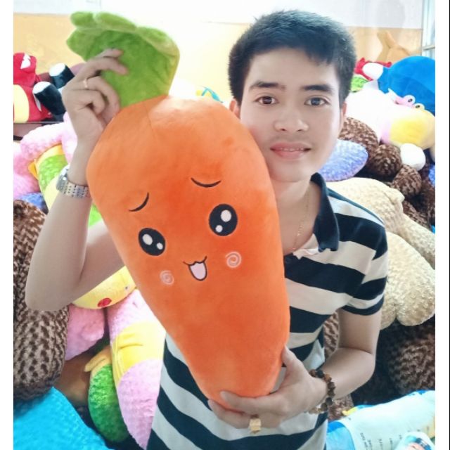 Gối ôm cà rốt