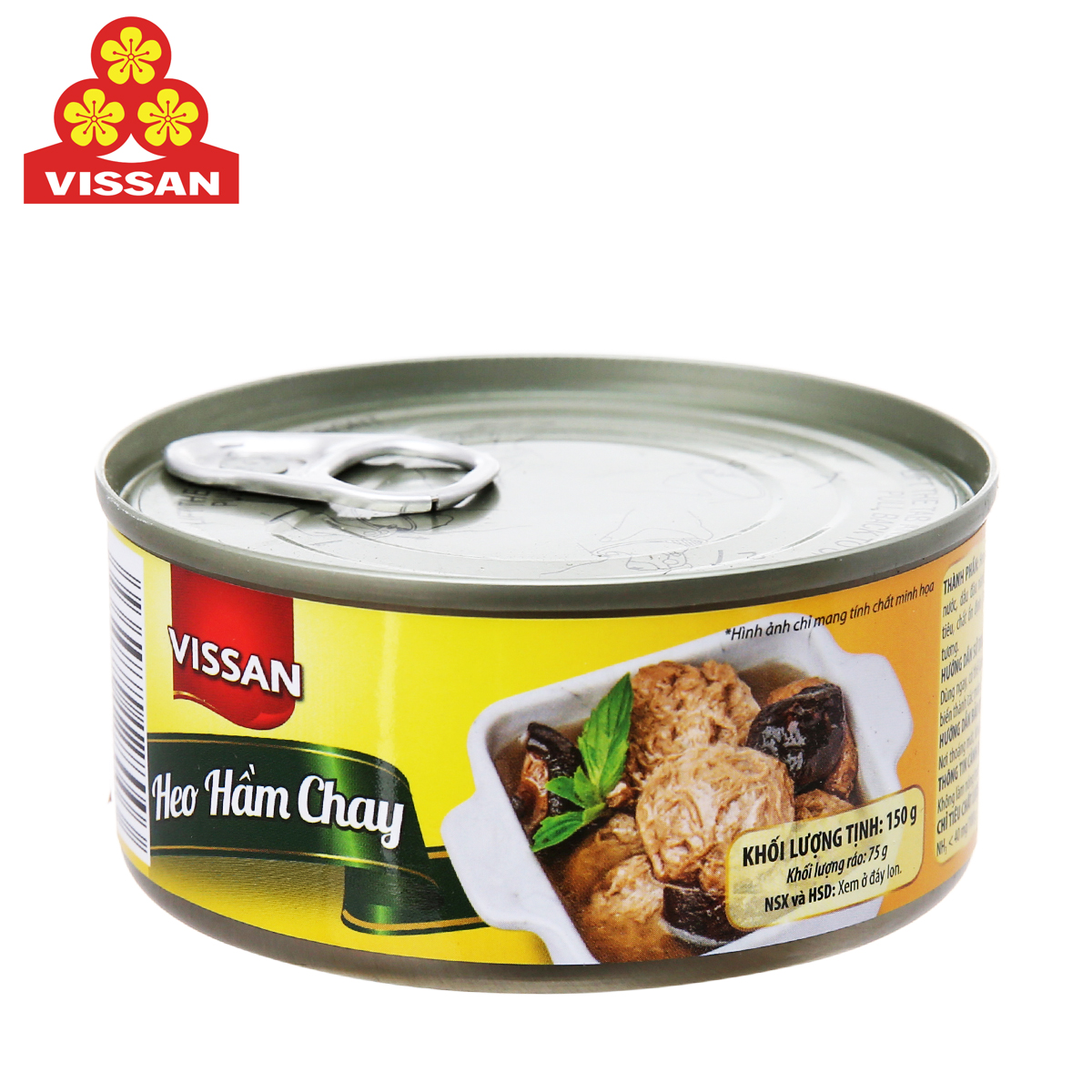 Heo hầm chay vegan stewed pork vissan 150 gram
