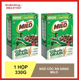 Combo 2 hộp Bánh Ngũ cốc ăn sáng Nestlé Milo ( hộp 300g ). [Date : 01/2025]