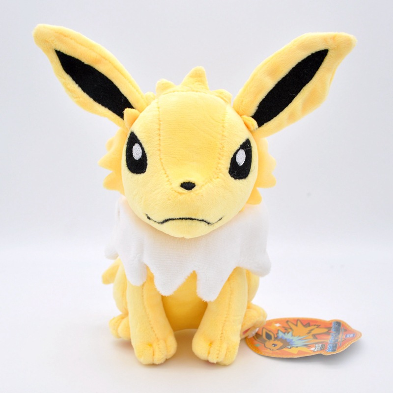 [HCM]Gấu Bông Pokemon Eevee (Eevui) Jolteon Hệ Điện (20cm---30cm) Hàng Chính Hãng Pokemon Nguyên Tem Nguyên Tag Mới 100% Xịn Đẹp