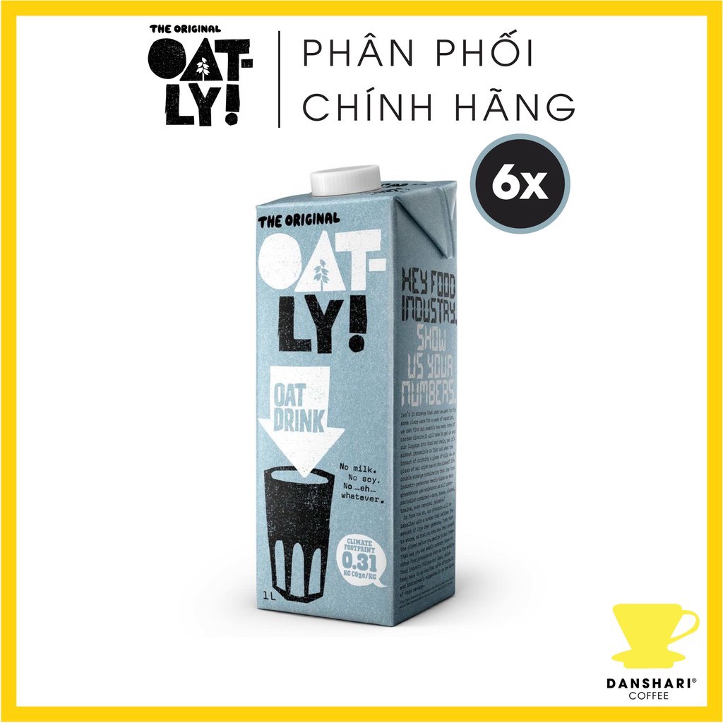 Sữa Yến Mạch Oatly Oat Milk Original nhập khẩu từ Thủy Điển