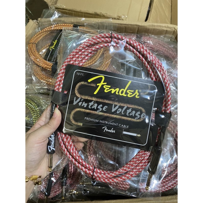Dây kết nối guitar line jack Fender 3M