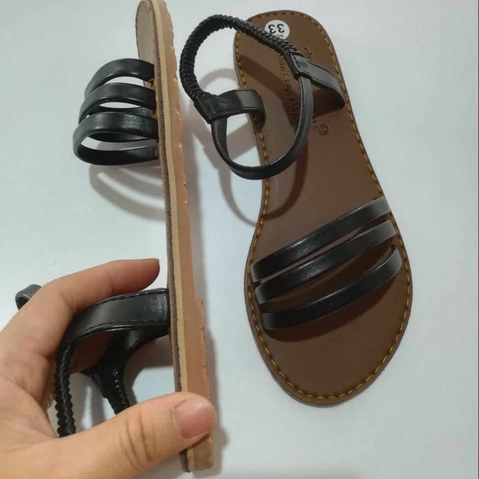 Dép sandal bé gái, giày bé gái hàng đóng cao cấp có bảo hành sz 28 đến 37