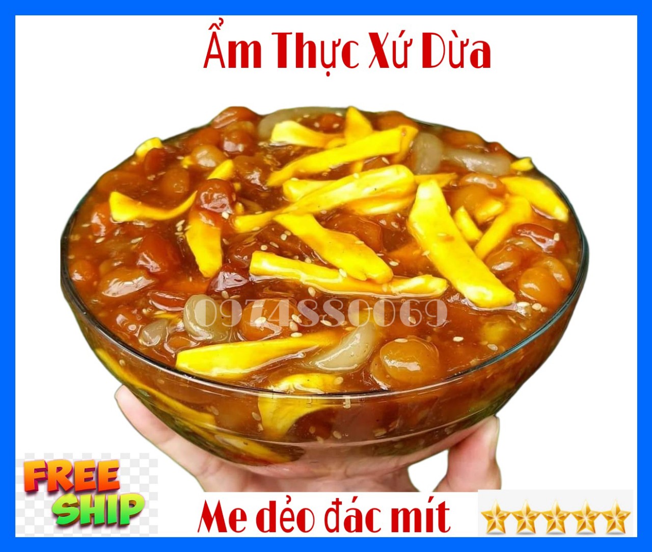 Hủ 900gr me hạt dẻo rim khóm mít đác chọn nhiều vị