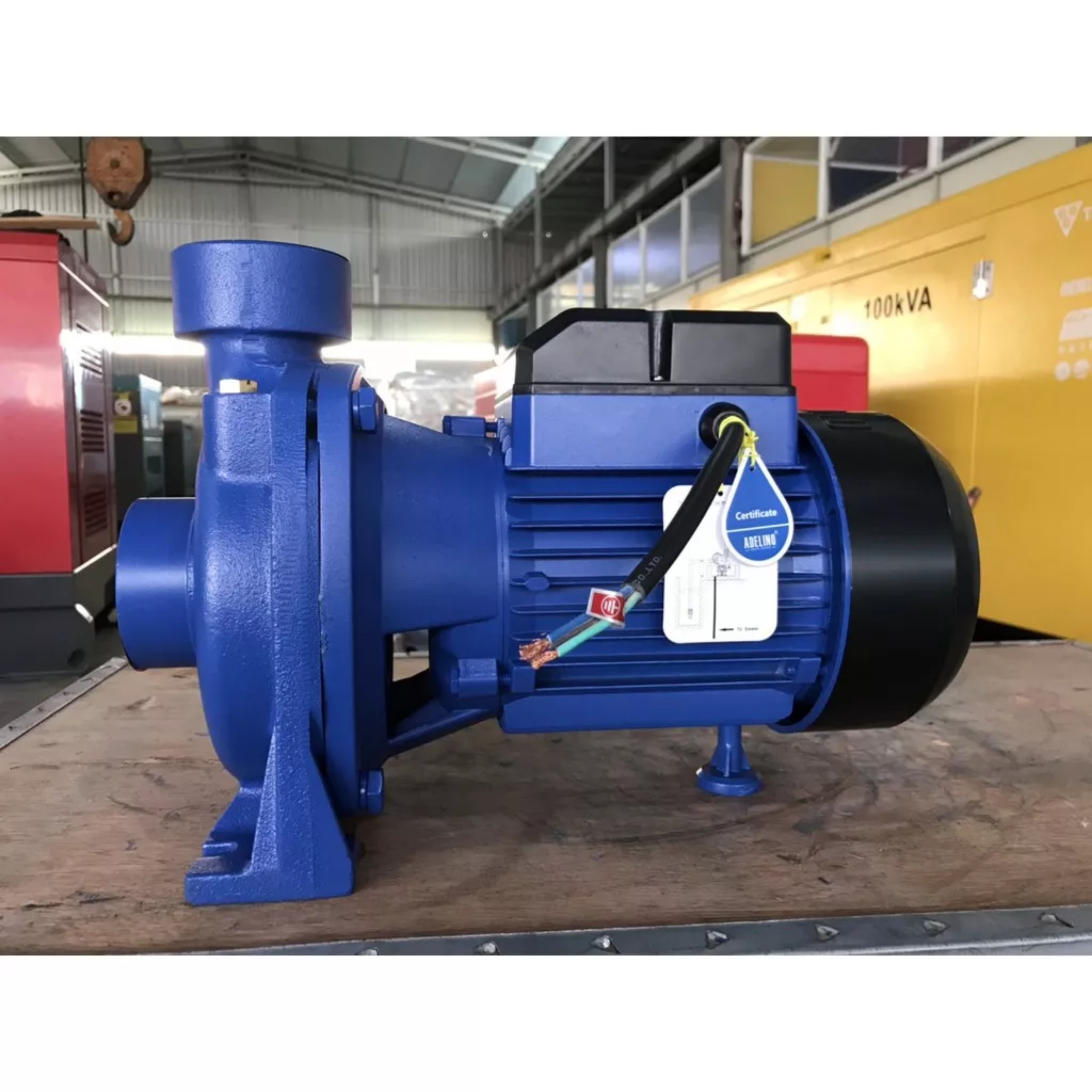 Máy bơm nước 2hp, ống 60-60, hãng adelino , máy bơm nước lưu lượng tưới vườn & cấp nước dân dụng