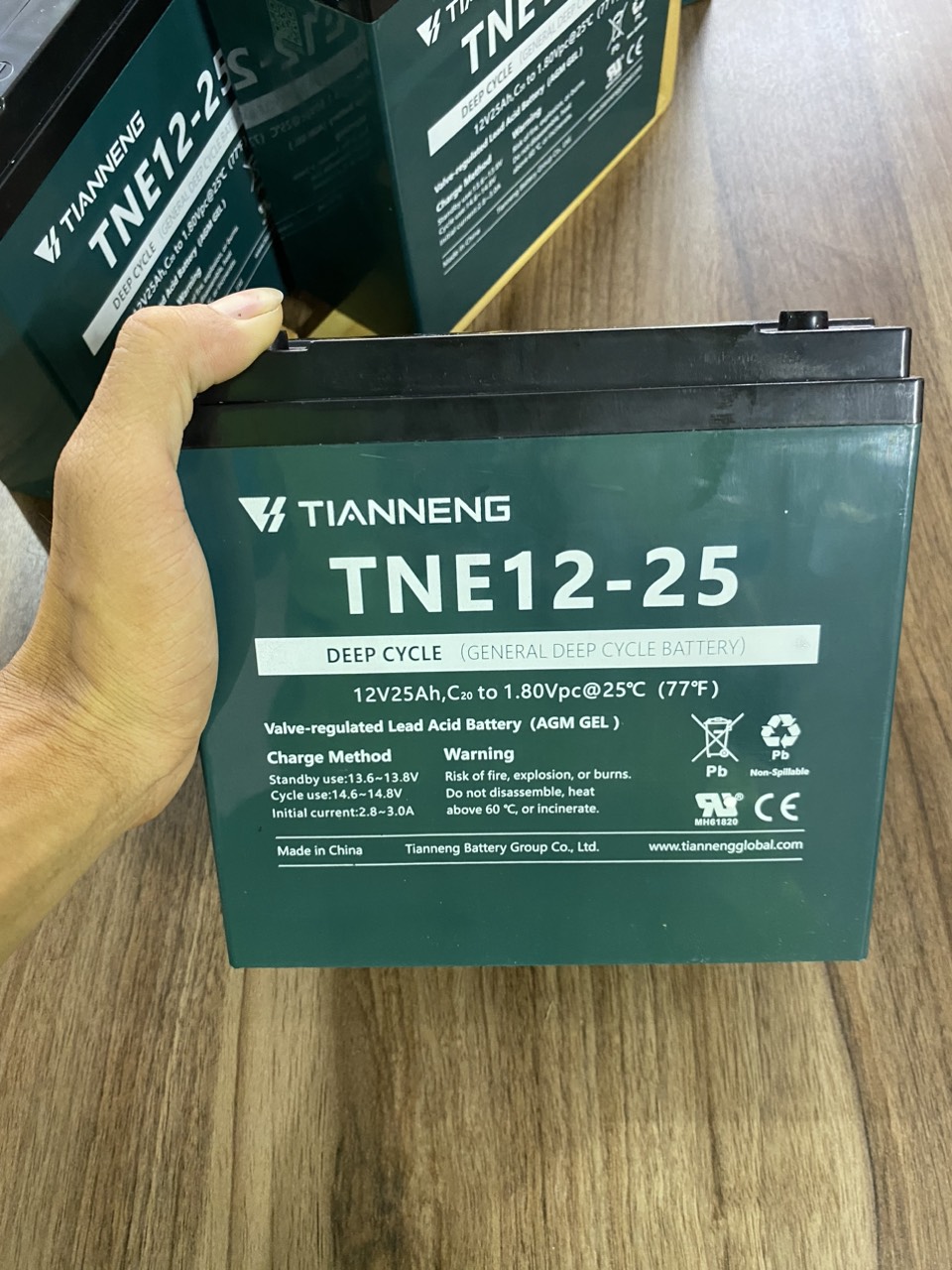 Ắc quy Thiên Năng Chính hãng số 1 thế giới