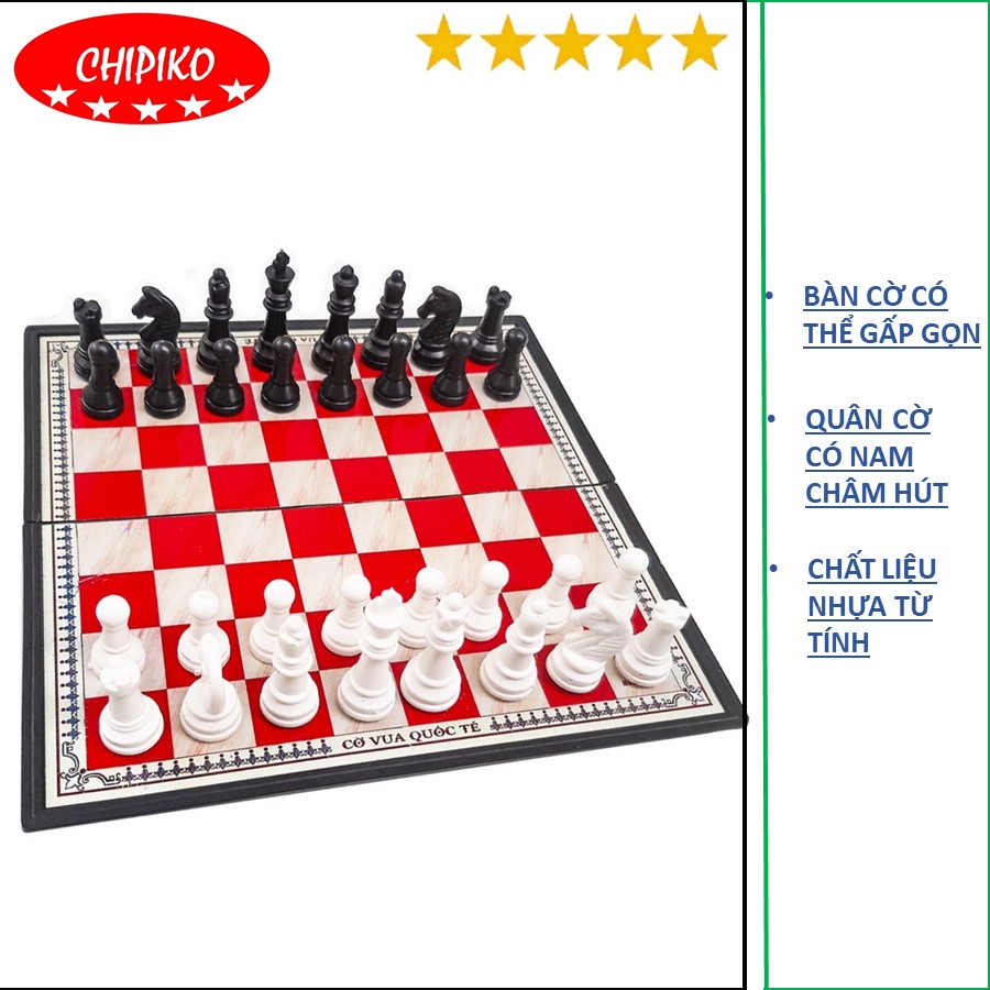 Gift chess set magnet size 31x31 cm