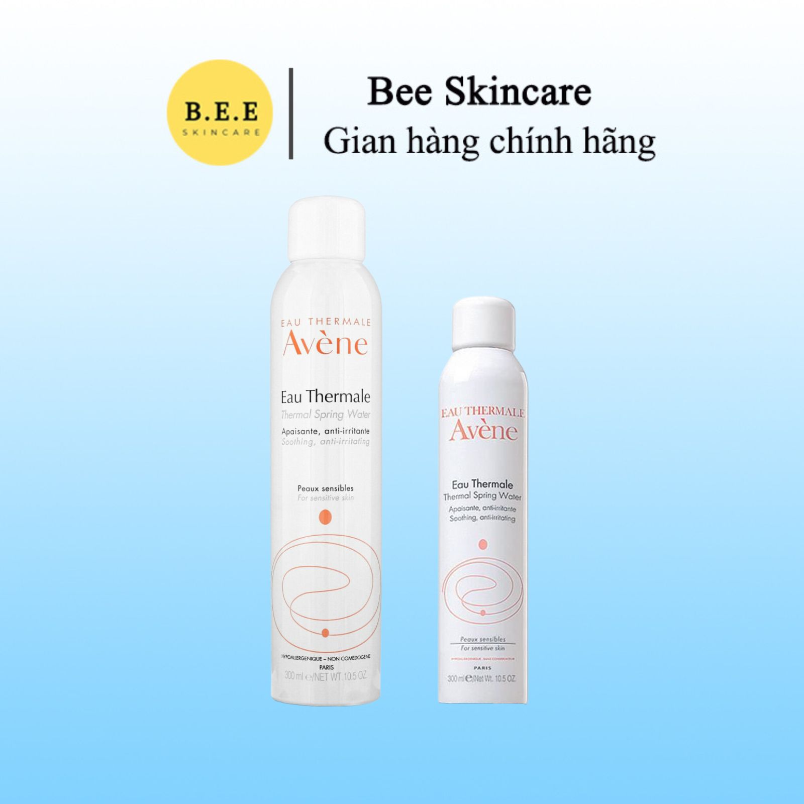 Xịt khoáng pháp avene 50ml, 150ml và 300ml bee skincare