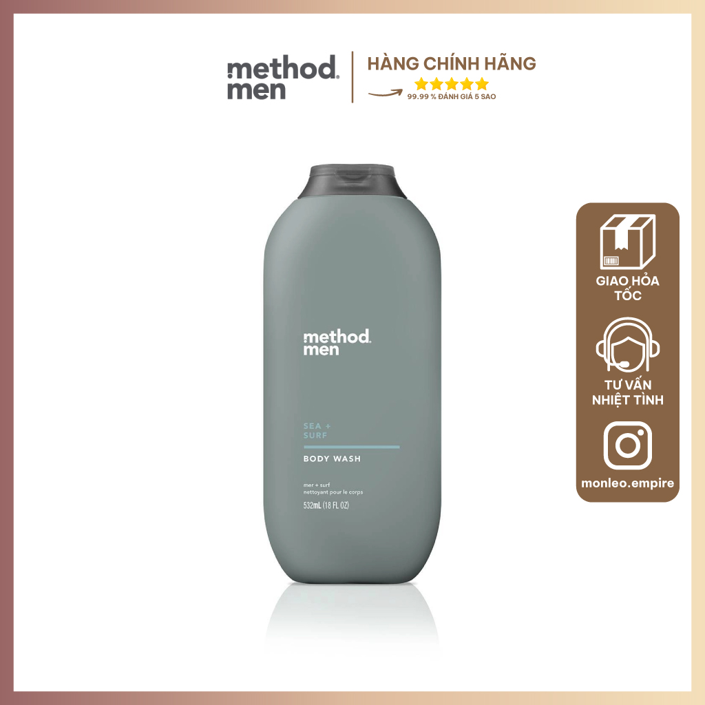 Sữa tắm method men body wash 532ml