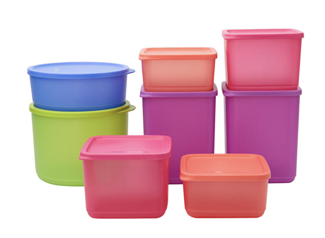 Bộ hộp bảo quản thực phẩm tupperware magic 8 hộp