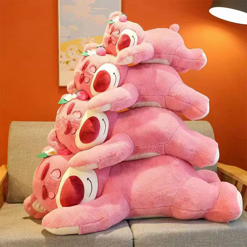Gấu dâu lotso, gấu dâu hồng, gối ôm