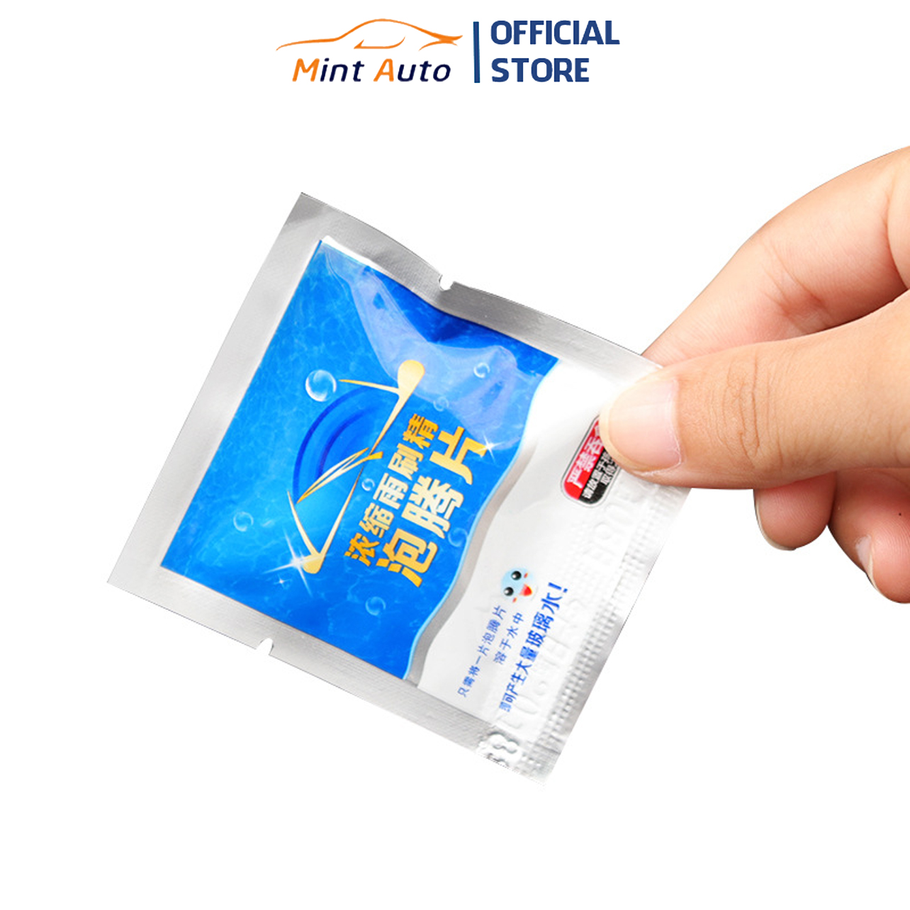  Viên sủi rửa kính ô tô xe hơi dễ sử dụng nhanh sạch tiết kiệm thời gian 1 viên pha với 4 lít nước 