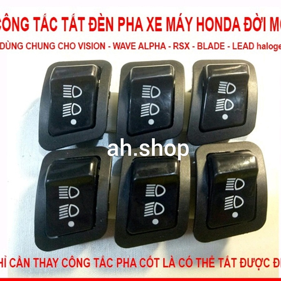 công tắc tắt bật pha cos xe đời mới honda bảo hành 1 năm