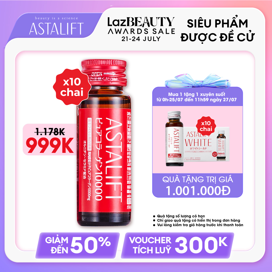 Nước Uống Pure Collagen Astalift Nhật Bản Ngăn Ngừa Lão Hoá