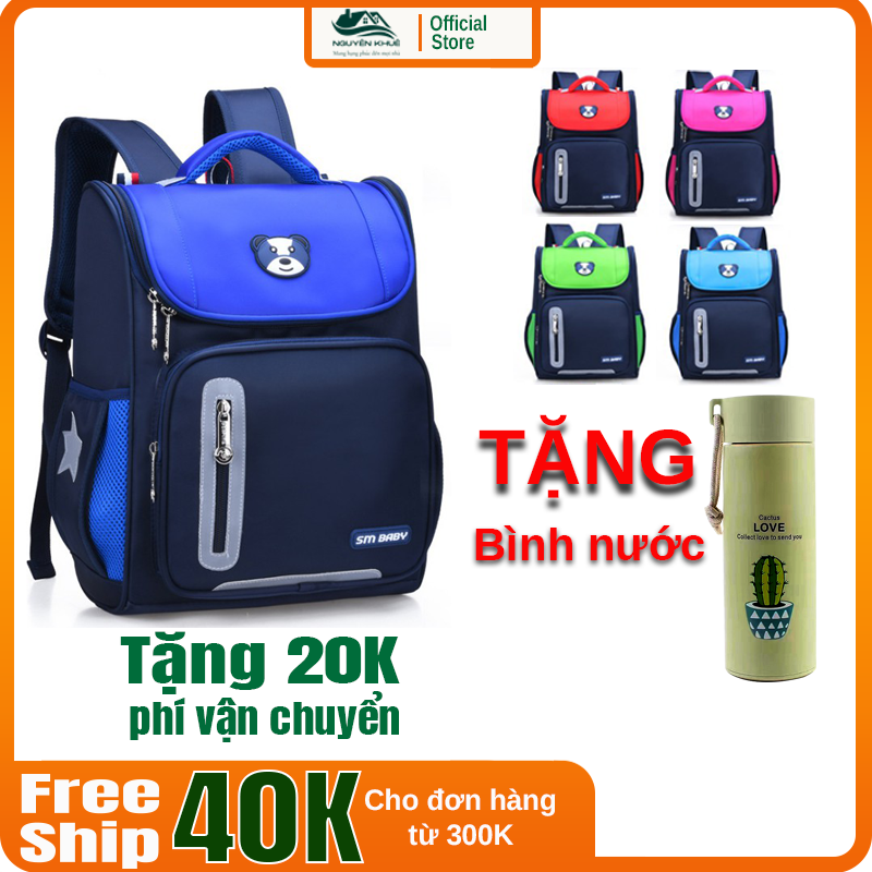 Balo học sinh tiểu học loại cặp học sinh cấp 1,Balo Chống Gù Lưng cho học sinh, Bé Trai Bé Gái Cấp 1, 2 Mẫu Mới 2022 - Balo Học sinh Tiểu Học,  Cặp Học Sinh, Siêu Nhẹ, Phản Quang, Chống Nước, Thấm Mồ Hôi Tốt