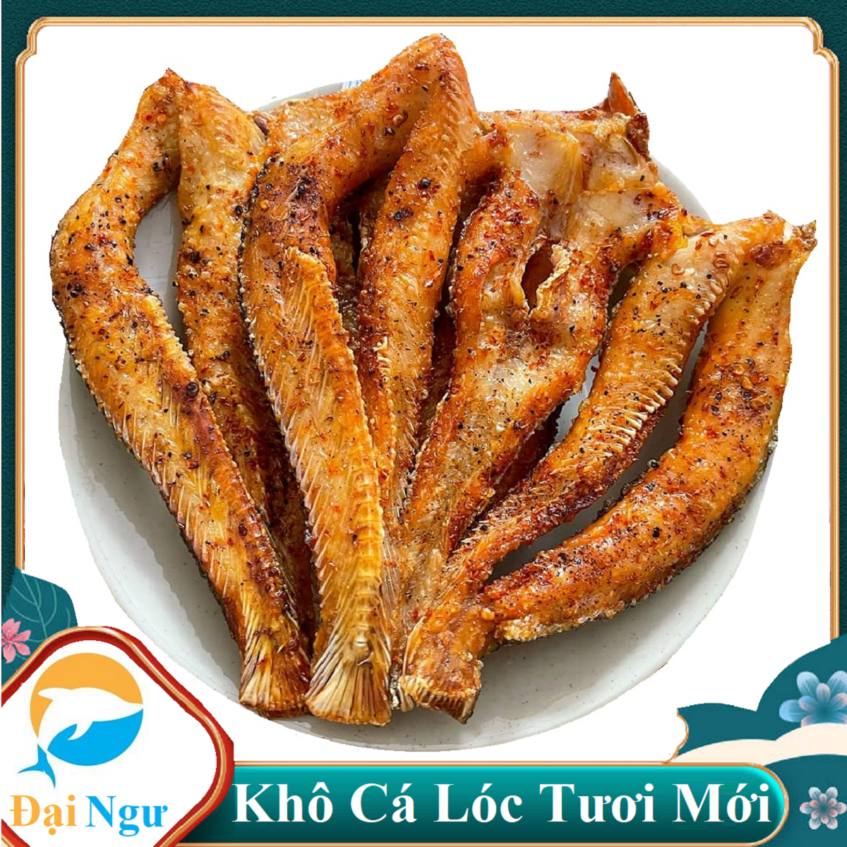 500GR KHÔ CÁ LÓC ĐỒNG KHÔNG XƯƠNG LOẠI ĐẶC BIỆT - ĐẠI NGƯ