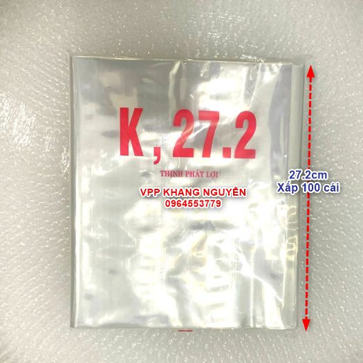 Bì bao sách khổ 27.2cm