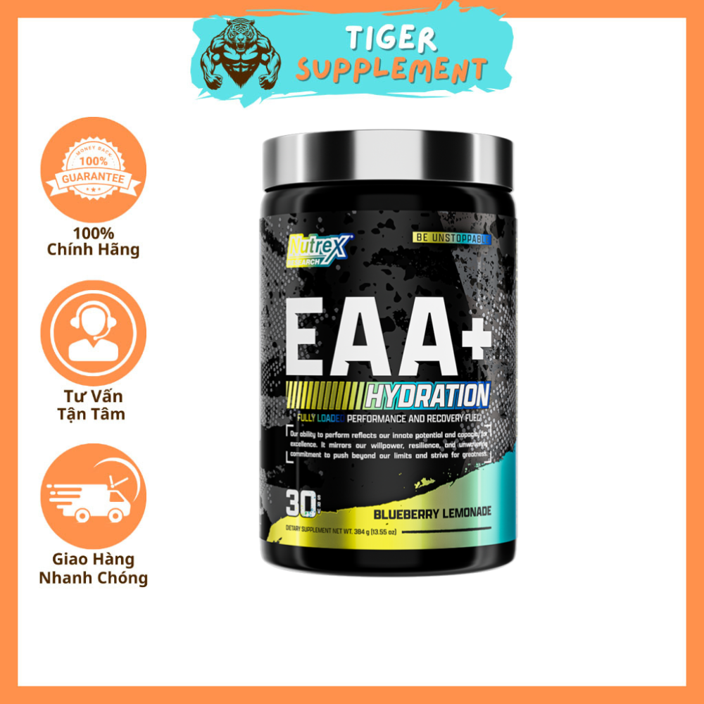EAA Nutrex 30 lần dùng - Hỗ trợ phục hồi và phát triển cơ trong quá trình tập chống đau nhức mỏi cơ