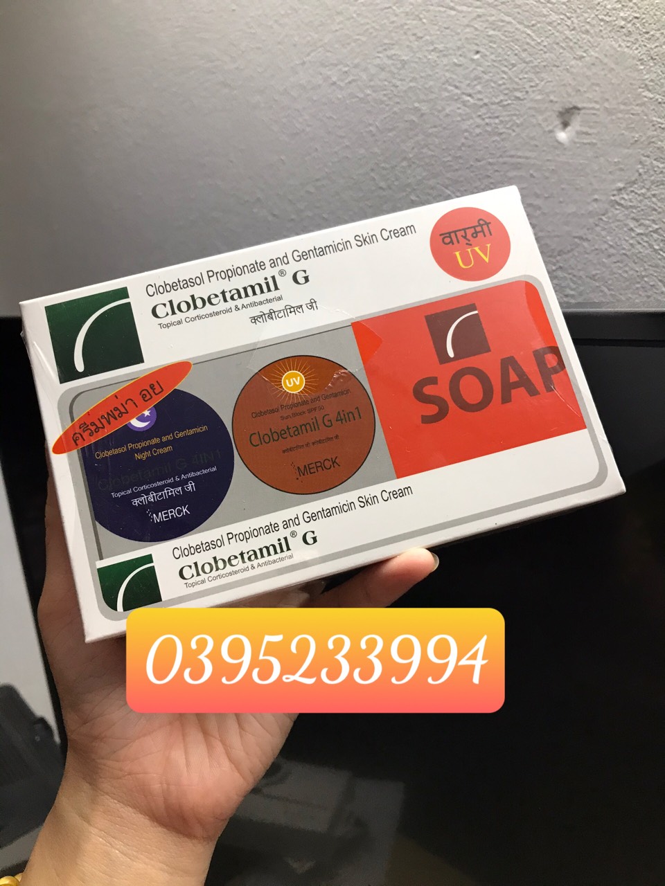 BỘ CAO CẤP CLOBETAMIL G THÁI LAN CHÍNH HÃNG